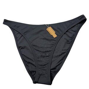 SKIMS Swim Cheeky Tanga Bottom Gunmetal 3X